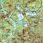 Rangeley Lakes Region Vacation Rental and Sporting Camps Map